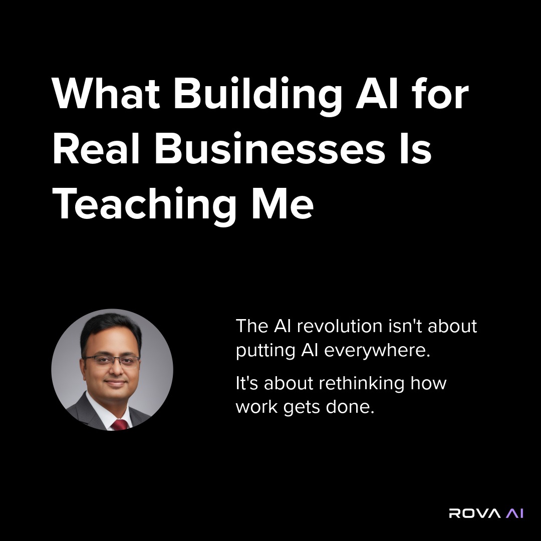 What Building AI for Real Businesses Is Teaching Me